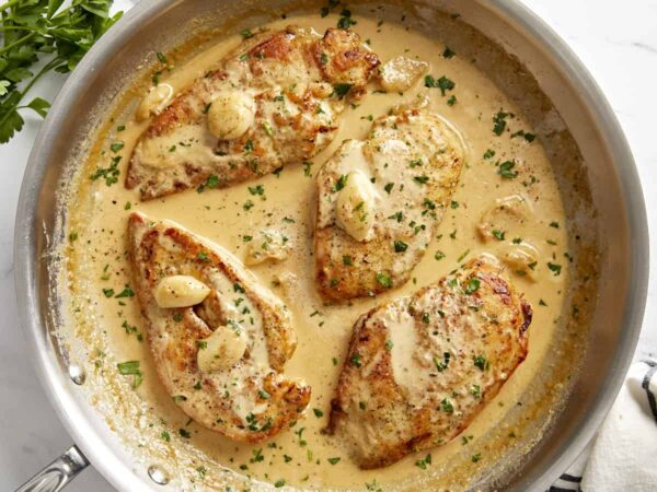 03. GARLIC CHEESE CHICKEN